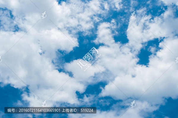 藍天白云