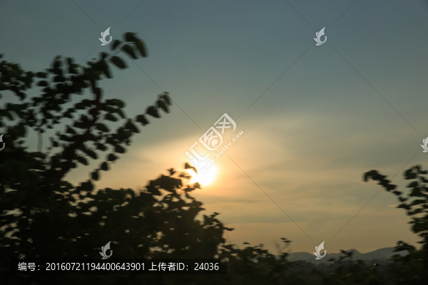 夕陽