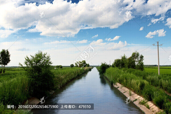 水渠,水利,灌溉,農(nóng)業(yè)生產(chǎn)