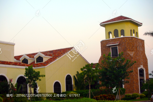 園林景觀,精美建筑