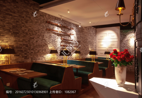 餐廳室內(nèi)裝潢設計攝影