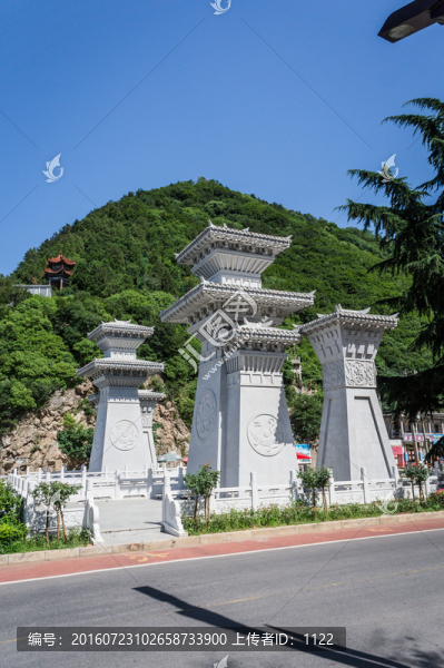 太白山,湯峪,山門