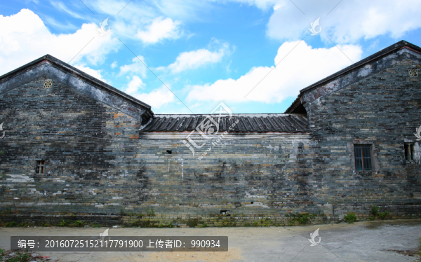 陽西,禾倉古村