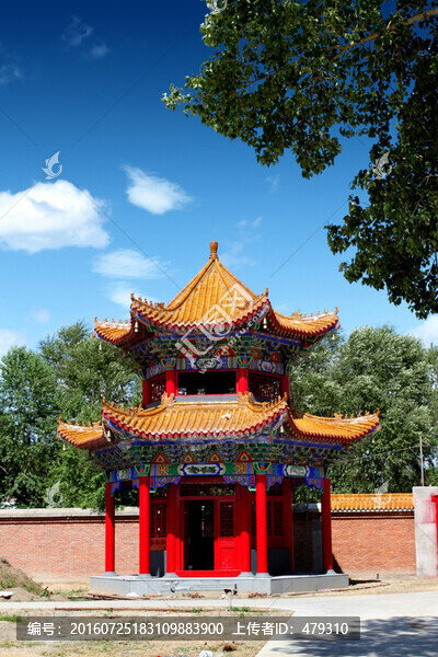 傳統(tǒng)建筑,中國(guó)建筑,琉璃瓦