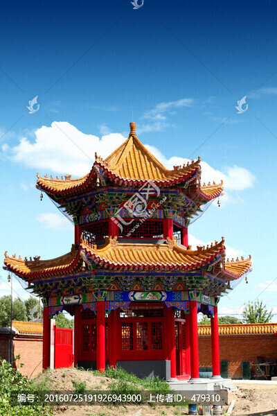傳統(tǒng)建筑,中國建筑,琉璃瓦