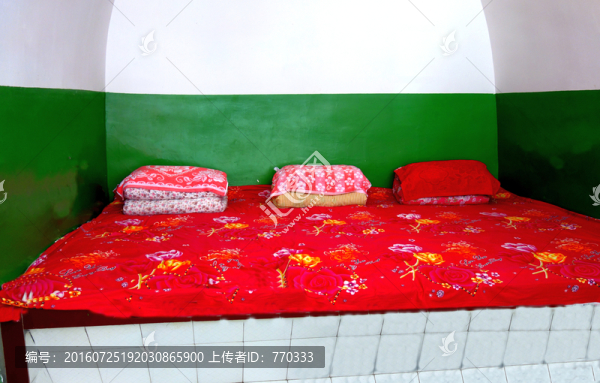陜北名居,窯洞土炕