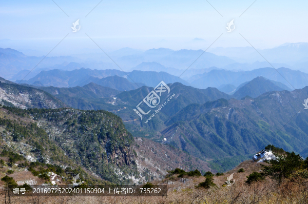 杭州臨安清涼峰風(fēng)光