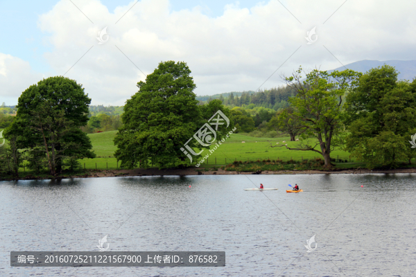 英國(guó)小鎮(zhèn)溫德米爾湖