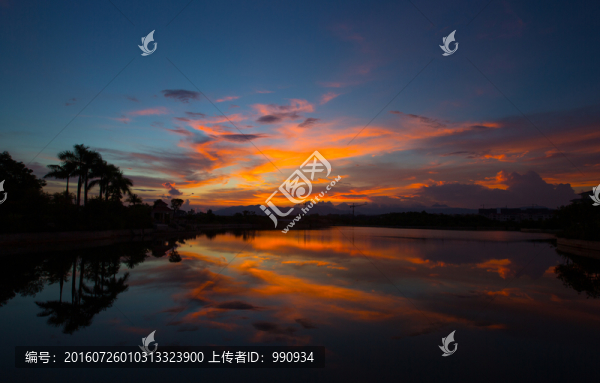 陽(yáng)西,晚霞