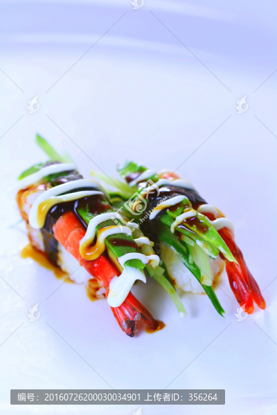 醬汁大蝦壽司