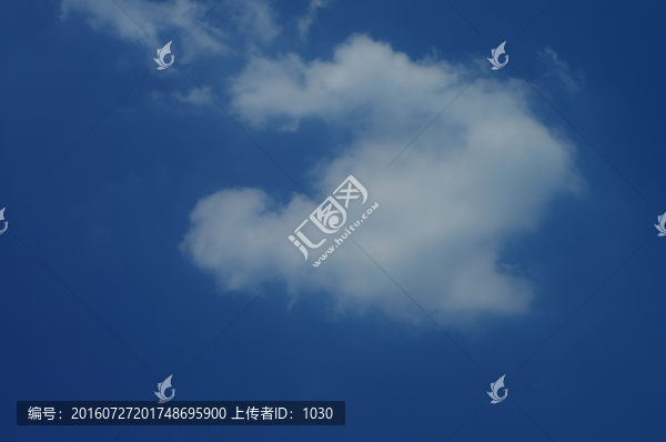 藍天,白云
