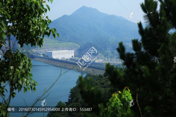 廬山西海,柘林湖,水庫(kù),大壩