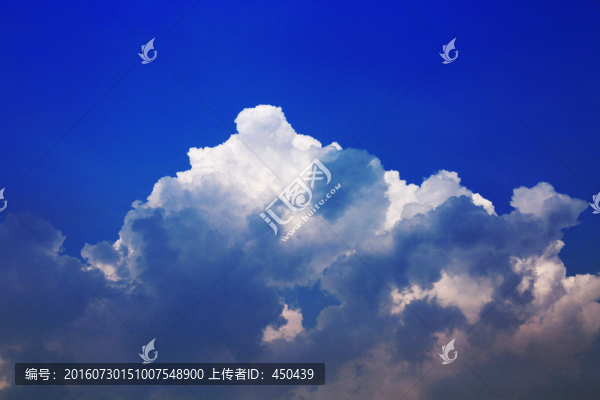 藍天白云