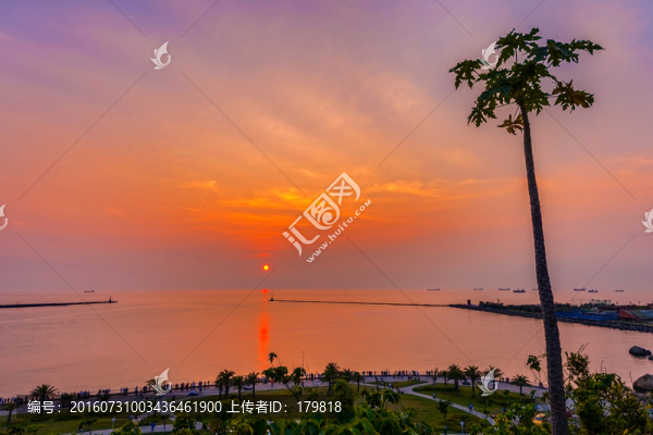 西子灣落日,臺灣高雄