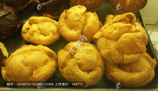 西式甜點酥皮泡芙