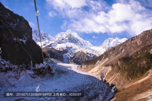 海螺溝雪山索道