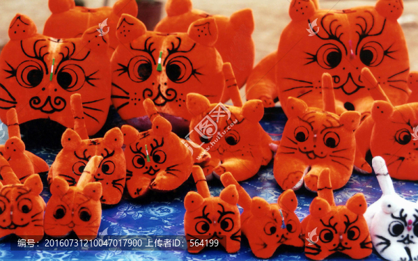 陜西黃土高原上的虎頭鞋