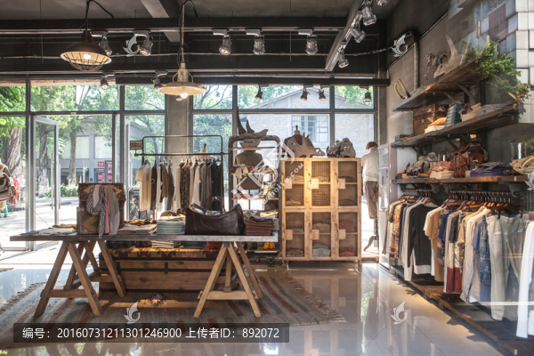 服裝店,內(nèi)景