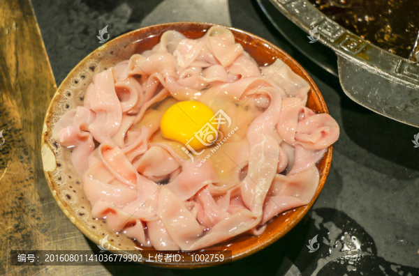 重慶火鍋菜綠色毛肚