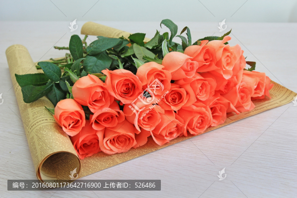 一把玫瑰