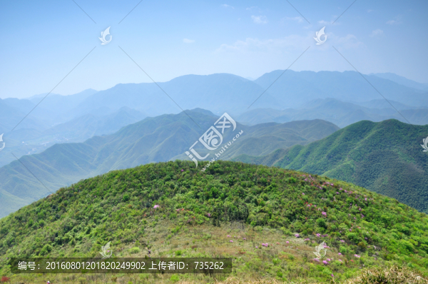 杭州余杭鸕鳥山風光