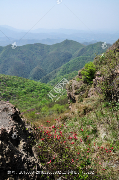 杭州余杭鸕鳥山風光