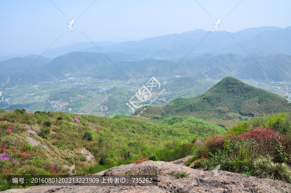杭州余杭鸕鳥山風光