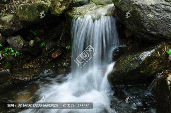 杭州余杭鸕鳥山溪水