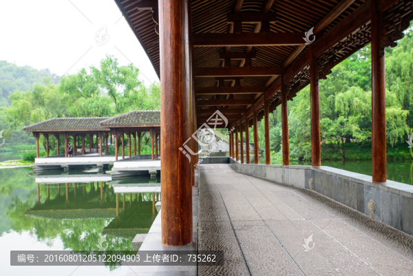 杭州浴鵠灣霽虹橋風(fēng)光