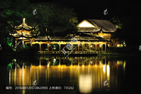 杭州浴鵠灣夜色