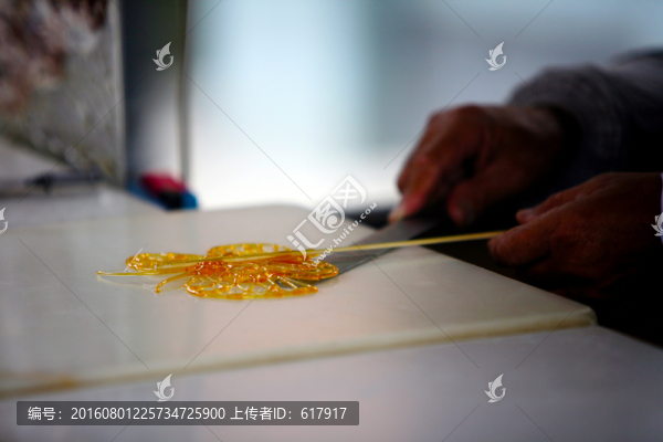 糖畫,藝人,古法