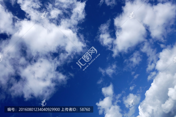 藍天白云