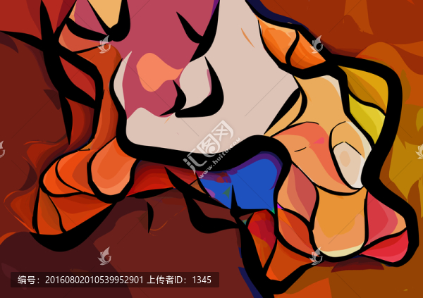 抽象畫