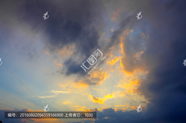 晚霞