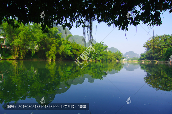山水風景