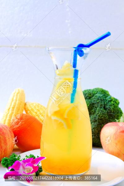 檸檬冰沙飲料