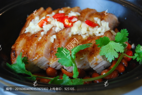 酸梅醬焗豬頸肉