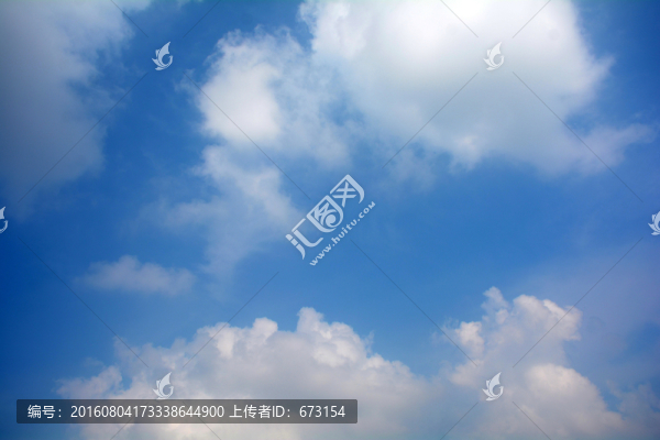 藍天白云