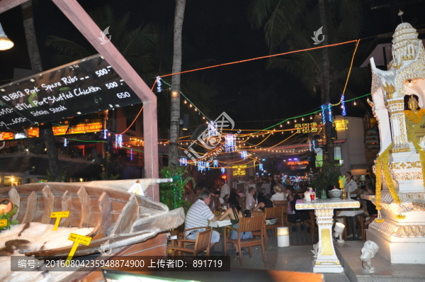 泰國商店布置,泰國美食