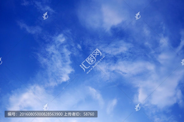 藍天白云