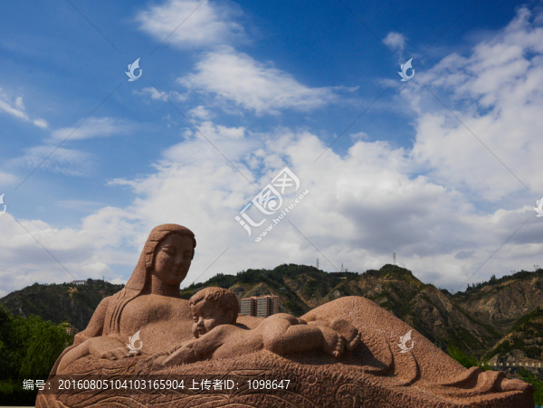 蘭州黃河母親象