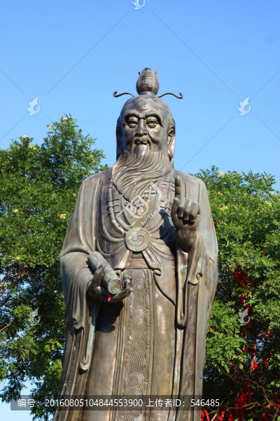 老子像