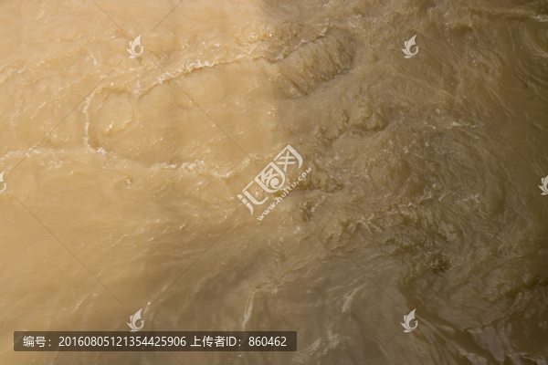 黃色水紋