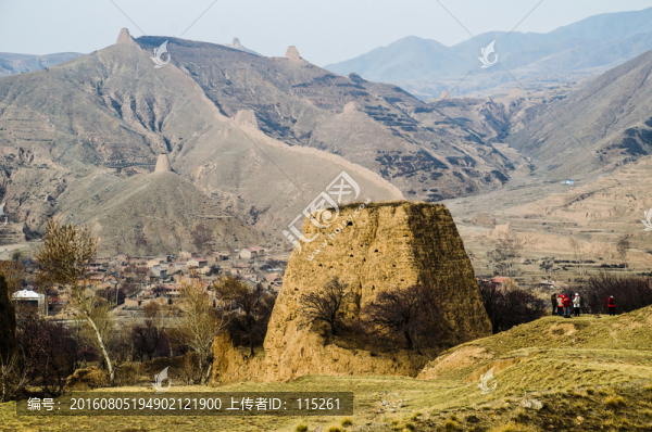 明長(zhǎng)城烽火臺(tái)