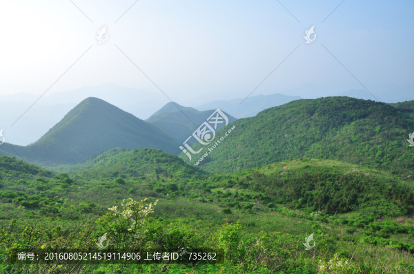 諸暨東白山自然風光