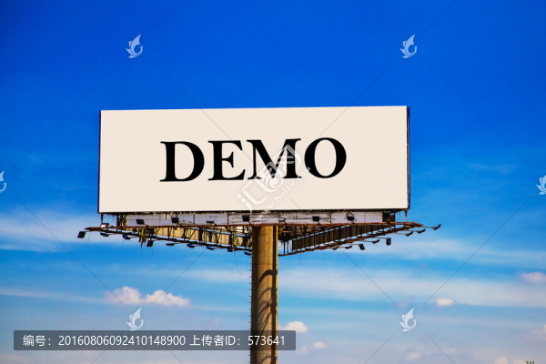 戶外廣告牌,demo