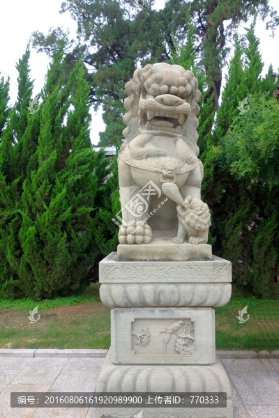 石獅雕塑,石雕