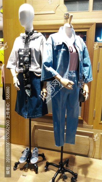 女裝,服裝模特