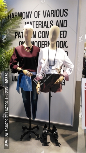 女裝,服裝模特