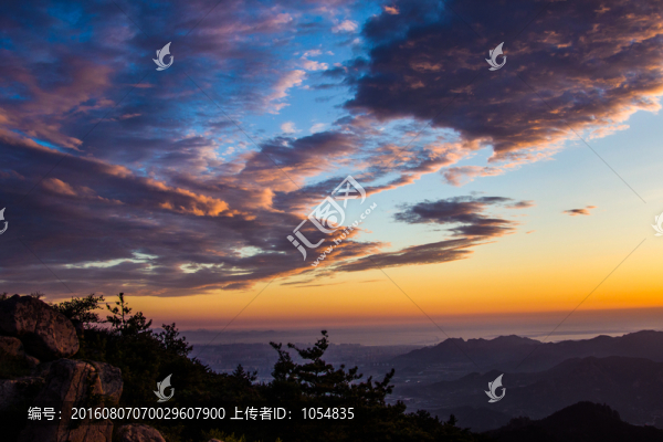 云霞圖片
